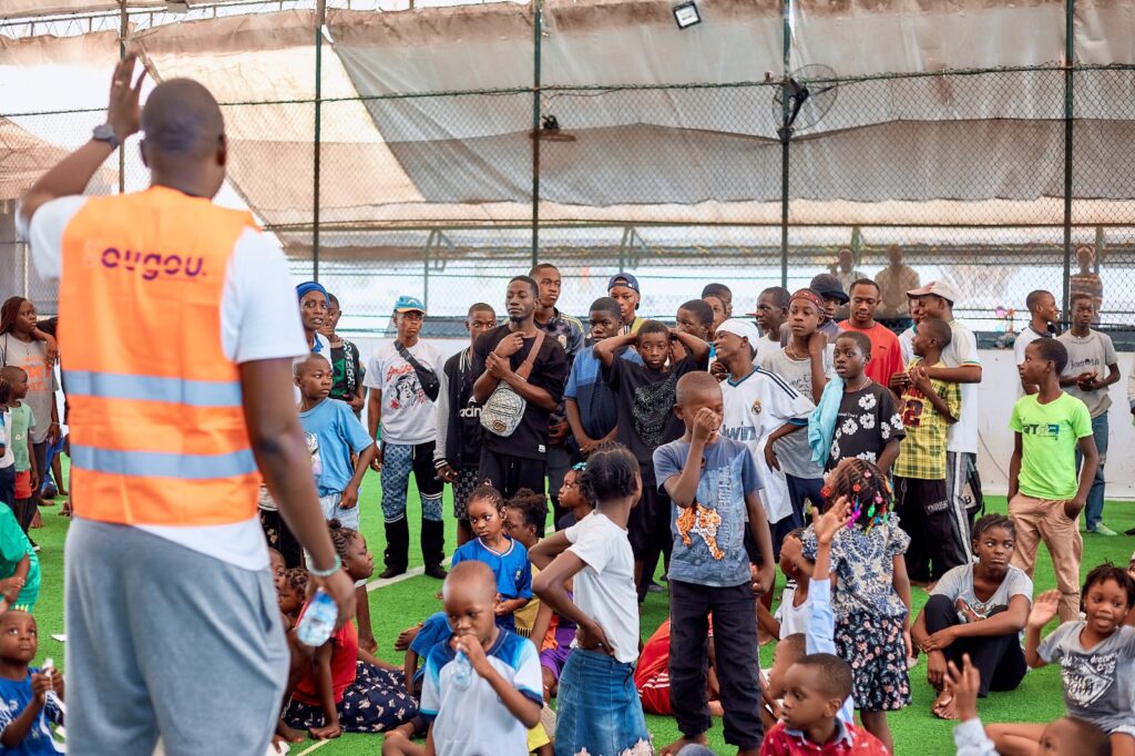 Photo d'une activité de Gotek avec des enfants